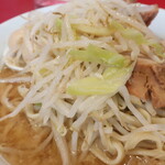 ラーメン二郎 - ヤサイ（そのまま）