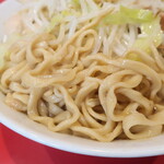 ラーメン二郎 - 麺
