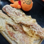 手打ちうどん ひさ枝 - サービスの竹輪天