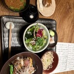 九つ井 - ステーキ丼を食べました。