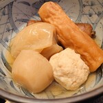 だし処 つる松 - おでんランチセット1,000円 ご飯は白ご飯、炊き込みご飯、鶏そぼろ丼から選べます♪