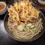 どんぷく - 海鮮かき揚げそば(温)