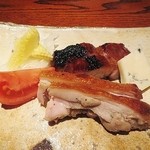 スペイン産子豚とモチ豚のチャーシュー