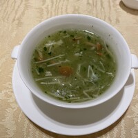 中国料理 龍鳳(ホテルアゴーラリージェンシー大阪堺) - 秀逸だった、ほうれん草と蟹肉のトロミスープ！ラーメン丼で飲みたいほどでした（＾∇＾）