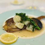 北島亭 - 柳ガレイのムニエル