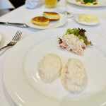 北島亭 - タラバガニのクレミューズ