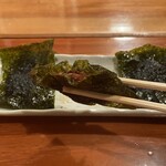 立ち呑み処 なかや - 納豆の磯辺揚げ