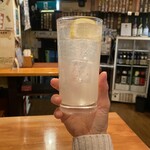 立ち呑み処 なかや - レモンサワー
