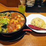 横浜家系らーめん らな亭 - マーボータンメン1000円 チャーハン400円