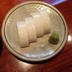 天庵 - 板わさ。2014.06