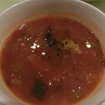 オステリア ガウダンテ - コース　ミネストローネ