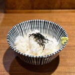 寿製麺 よしかわ - めし割 ¥140