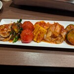 焼肉 もりもと - キムチ盛合せ