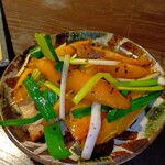 土香る - 島人参とニンニクの芽…イリチー