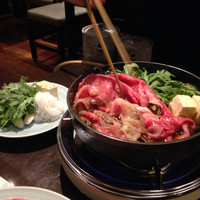 荒井屋 本店 - 牛鍋(一番安い奴です)
                
