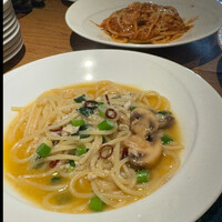 trattoria GALLIANO - しらすペペロンチーノ