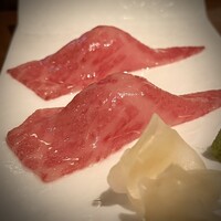 生粋 - ・和牛炙り握り