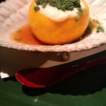 麻布割烹 和門 - ゆり根の茶碗蒸し