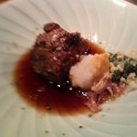 麻布割烹 和門 - マグロ石焼