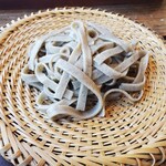 蕎麦切り ヤルダ - 玄挽き
                                この日の玄蕎麦は島根県横田こそば（横田在来種）