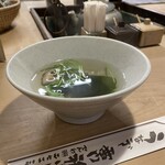 初小川 - 肝入りお吸い物