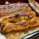 初小川 - 鰻重のアップ