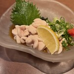 銀座 祭や - ■たら白子ポン酢 ￥1.200