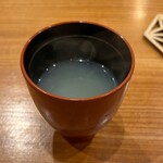 ときずし 山田 - 大洗産のシジミ汁を吉野葛でトロミをつけたお椀