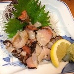 まんなおし - サザエの刺身