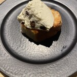 熾火のイオ - パンとレーズンクリーム