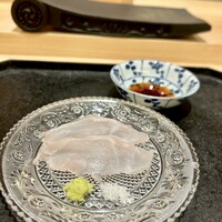 鮨 こん藤 - 白甘鯛　16日熟成