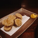 笑酒 - 新ごぼうの含め揚げ