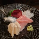 笑酒 - 刺身盛り合わせ