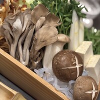 しゃぶしゃぶ 吟半 お台場店 - きのことお野菜