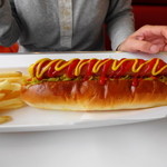 ヴィンテージ - ホットドックセット 580円