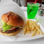 ヴィンテージ - ハンバーガーセット 780円