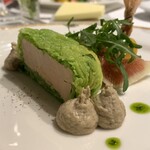 フランス料理研究室 アンフィクレス - フォアグラのキャベツ包み
