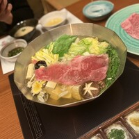 北新地しゃぶしゃぶすき焼き きらく - 
