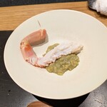 きたしんち 弓場慎之佑 - 蟹みそのリゾット