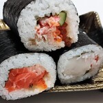 ウオロク - 料理写真:恵方巻きセット｢極みの贅｣ハーフ 3002円(予約価格)