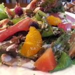 ビストロドナチュール - 生ハム、鴨、チキン、フルーツいろいろ。