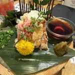 釜焼鳥本舗 おやひなや - 皮付きせせり刺し