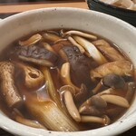 元祖 熊谷うどん 福福 - きのこ汁