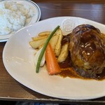 宇都宮野菜巻串焼き こっこのすけ - ロールキャベツ黒　デミグラスソース　ライス大盛