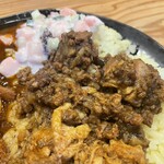 ジャパニーズ スパイス カリー ワッカ - 近景:ラムキーマ