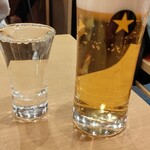 まんまる - 日本酒と黒ラベル