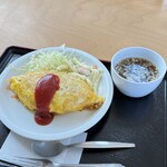 あらかわ食堂 - オムライス 小盛り