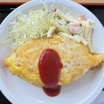 あらかわ食堂 - オムライス 小盛り