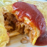 あらかわ食堂 - オムライス 小盛り