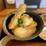手打ちうどん ヤマエ - ちく玉ぶっかけ1,050円